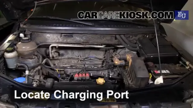 2004 Land Rover Freelander 1.8i 1.8L 4 Cyl. Aire Acondicionado Agregar Freón